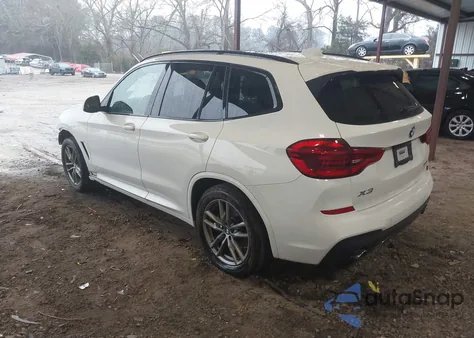 2020 BMW X3 xDrive30I z USA, uszkodzony, nr VIN 5UXTY5C02L9C53627